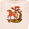 thumbnail image 3 of Inktastic 2026 Year of the Horse Happy New Year's Toddler Hoodie, 3 of 4