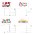 thumbnail image 4 of Assorted Happy Birthday Postcards - 36 Postcards, 12 Different Designs, 3 of Eac, 4 of 9