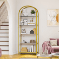 thumbnail image 3 of Estantería Moderna Con Arco Abierto 200cm Librero 5 Niveles Rack, 3 of 4