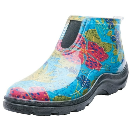 Sloggers Women's Rain & Garden Ankle Boots in Midsummer Blue