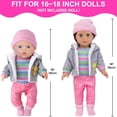 thumbnail image 3 of Set de ropa para muñecas UNICORN ELEMENT, 9 piezas, 40-45 cm, con accesorios, 3 of 8