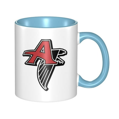 

Atlanta_Falcons 11 Oz Originality Coffee Mugs Large Water Mugs With Handle Porcelain Coffee Cup Thank You Gifts For Mom Dad And Friends Sky Blue