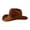 Brown-W9, variant on Homeyce 250 Years Later USA 250th Anniversary Cowboy Hat 1776-2026 Patriotic Western Hat,Black