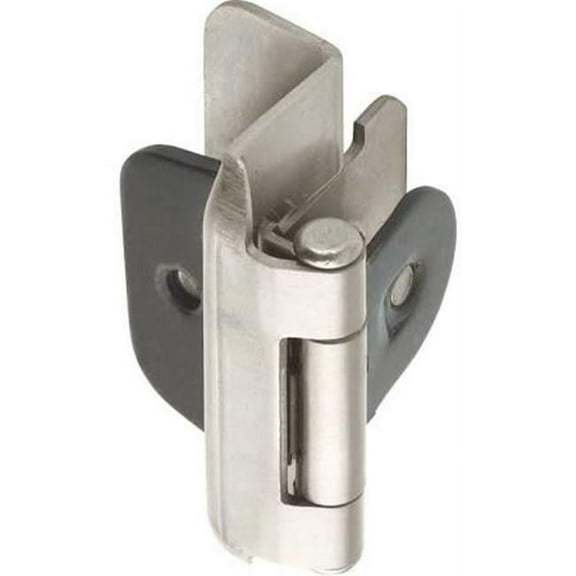 0.5 in. Double Demountable Inset Hinge, Satin Nickel