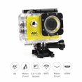 thumbnail image 4 of Frogued Ultra High Clarity 4K 1080P WiFi 16 Mega Sports Action Camera Waterproof DVR Camcorder (Blue), 4 of 13