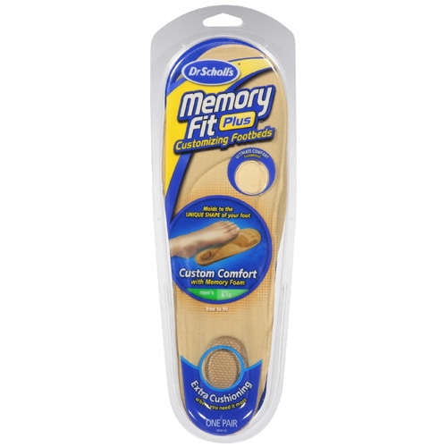 Dr Scholls Memory Fit PLUS Customizing Footbeds Men's 8-13