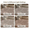 thumbnail image 7 of ODIKA Pink Leopard Cheetah Print Motif Featuring Decorative Flannel Non-Slip Chair-Friendly for Dining Room, Basement, Large Office, 7 of 7