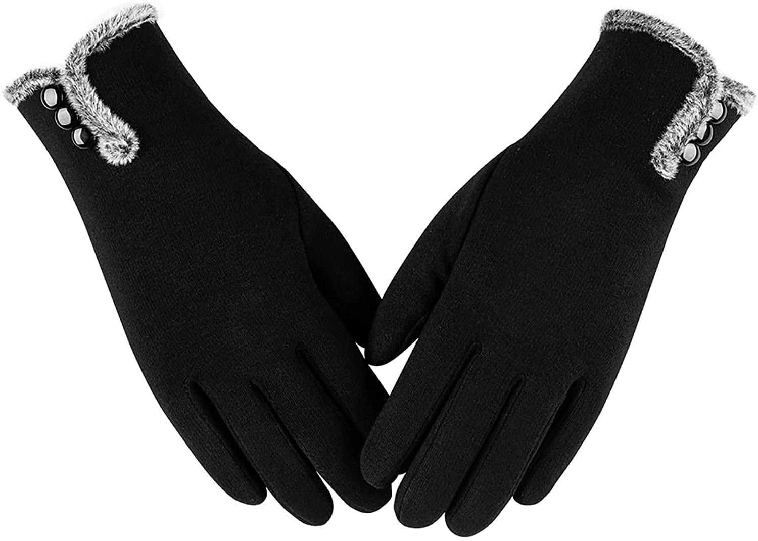 Whiteleopard Womens Winter Warm Gloves with Sensitive Touch Screen