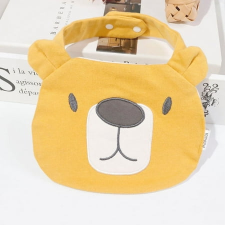

DDWD ins New Baby Bib Little Baby Bib Children Cartoon Style Cotton Drool Towel