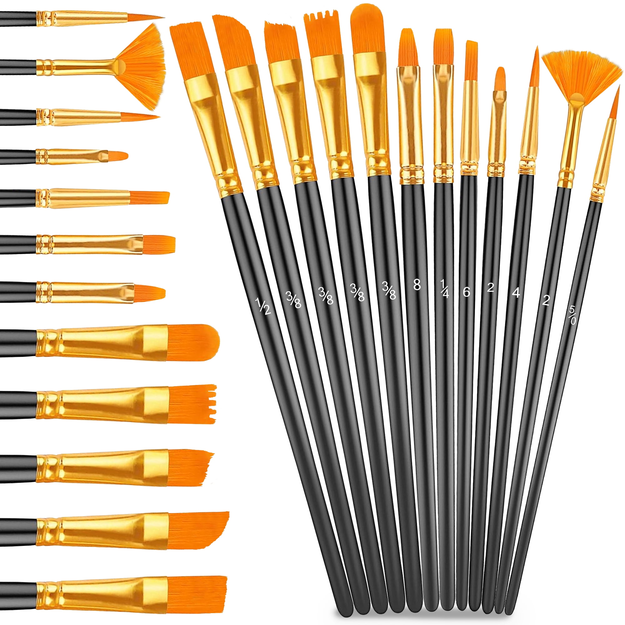 KINSPORY Acrylic Paints Set, 48 Colors*60ml Art Craft Paint, Premium Art Supplies Gifts for Artists Beginners on Canvas Wood Ceramic