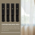 thumbnail image 3 of 10pcs Curtain Rod Bracket Curtain Rod Holder Curtain Pole Mounting Bracket, 3 of 8