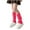 Hot Pink, variant on Cethrio Girls Winter Socks, Knitted Thermal Stretch Soft Knee-High Socks Hot Pink Size 5-16T