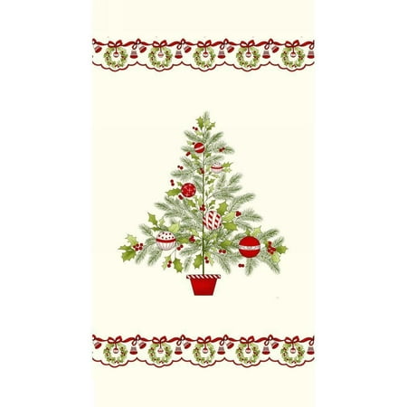 Ring in the Holly Days, Christmas Tree Fabric