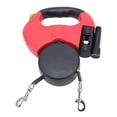 thumbnail image 1 of Dual Pet Leash Retractable Dog Leash,Double Leash Dog Retractable Leashes Pet Walking Accessory with Automatic Winding Rope Dog Leashes for Medium Dogs Large Dog Leash Heavy Duty, 1 of 7