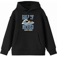 thumbnail image 4 of Gulf of Mexico Always & Forever Youth Black Long Sleee Hoodie-Large, 4 of 6
