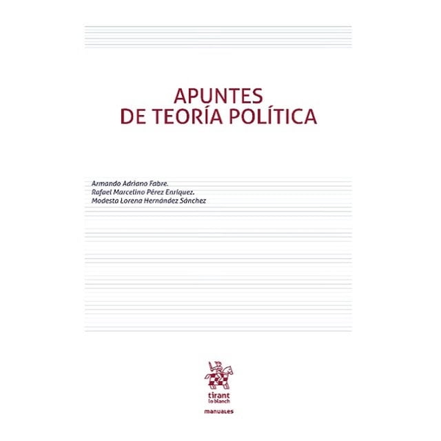 Apuntes de Teoría Política Tirant Lo Blanch 9788411131070