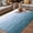 Blue, variant on Grey Coastal Wave Outdoor Rug for Patio/Deck/Porch, Non-Slip Large Area Rug 3 x 5 Ft, Summer Ocean Nautical Beach Ombre Indoor Outdoor Rugs Washable Area Rugs, Reversible Camping Rug Carpet Runner