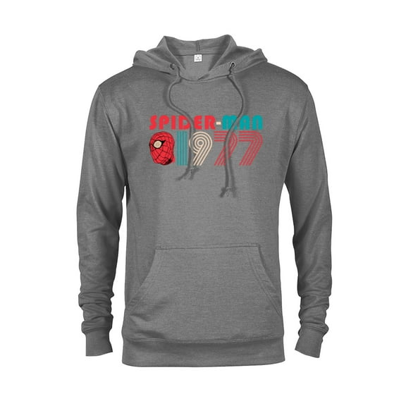 Marvel Spider-Man: Beyond Amazing 1977 Retro Classic - Pullover Hoodie for Adults - Customized-Graphite Heather