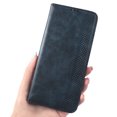 thumbnail image 3 of Compatible with Motorola Moto Edge 30 Pro Case Magnetic Closure Vintage Pattern PU Leather Wallet Cover with Card Slots-Blue, 3 of 5