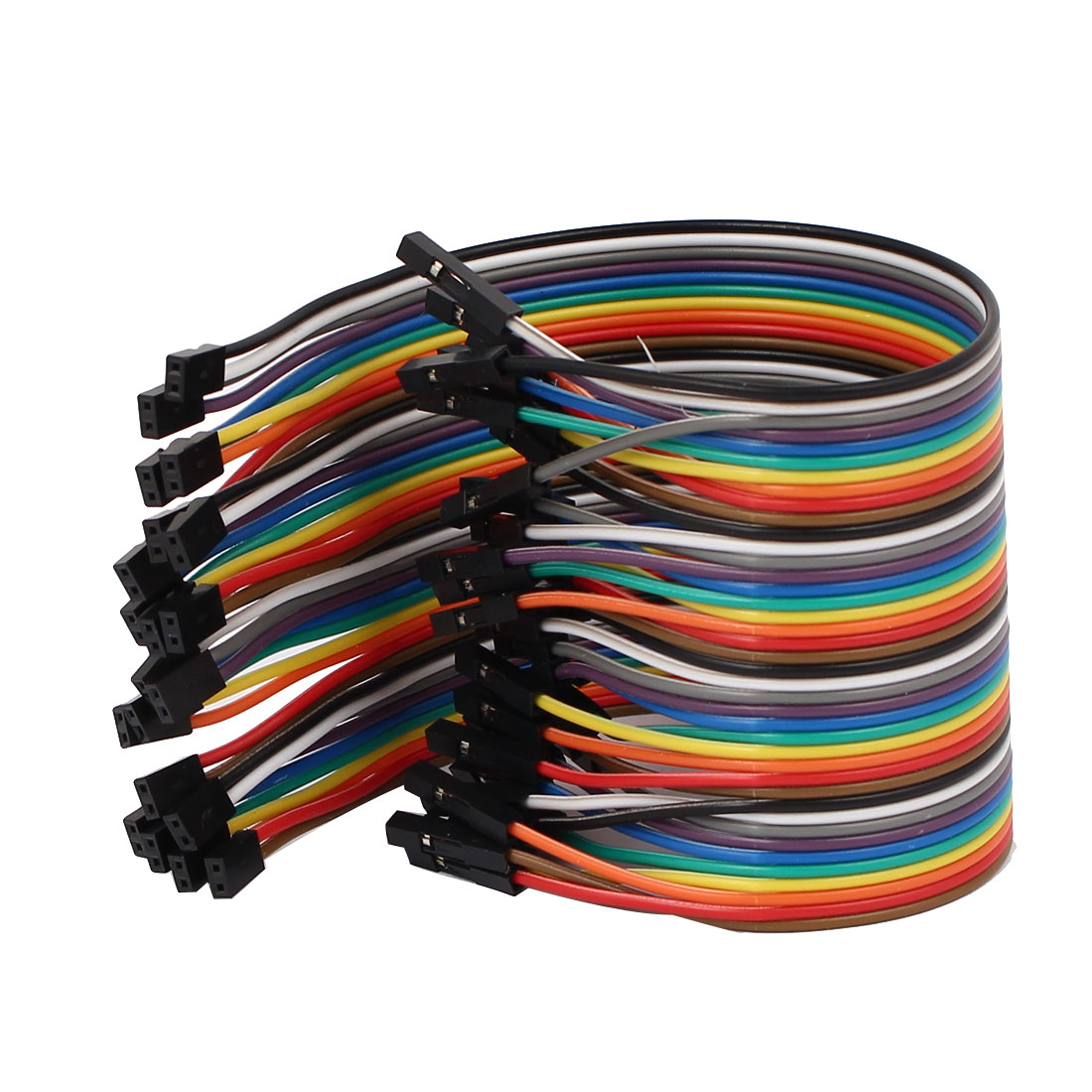 40 Pin 2P1P 2.0mm Female to 2.54mm Female Flexible Jumper Cable Wire 20cm Long Walmart Canada
