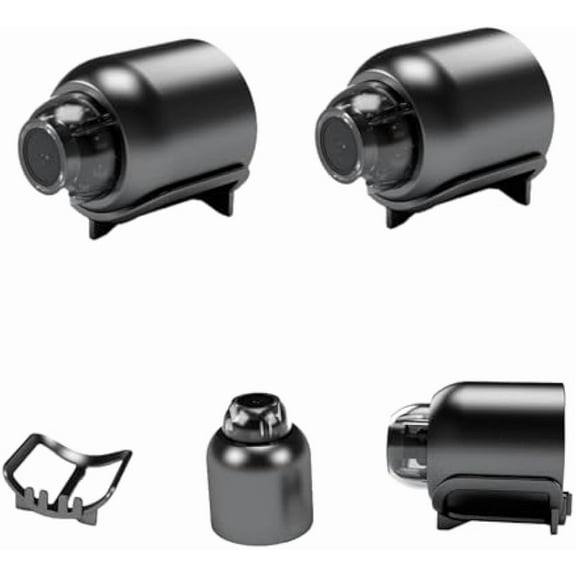 Bccnerty Camera, 5g Mini Wireless WiFi 1080p Hd, Full Hd Security Camera with Night Vision, Motion Detection, Remote App Control, Spy Camera with Audio/Video for Home, Indoor & Outdoor Use