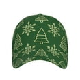thumbnail image 2 of Fotbe Christmas (2) Baseball Cap, Christmas (2) Print Dad Hat,Outdoor Hat,Adjustable Sports Cap, Perfect For Activities, 2 of 9
