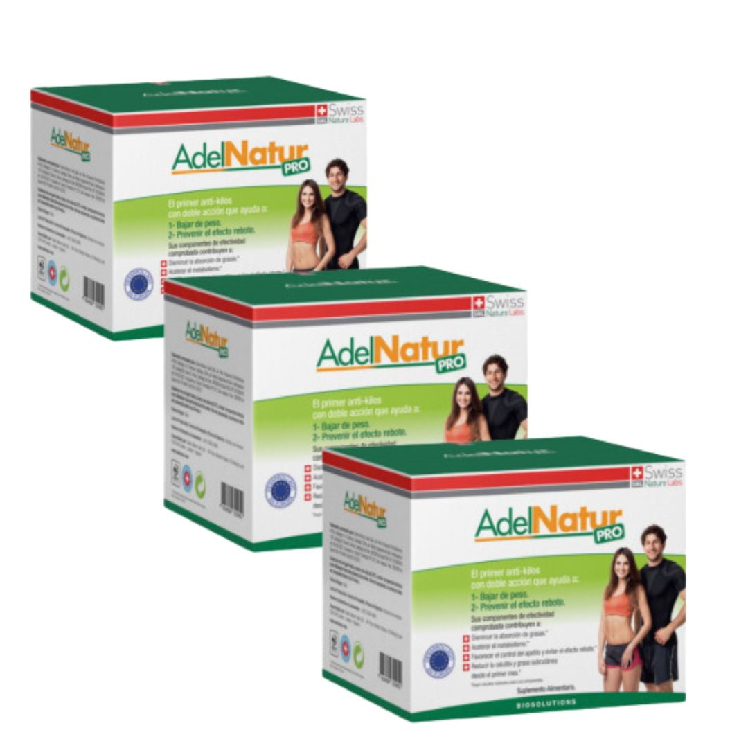 Adelnatur Pro- Antikilos Previene Efecto Rebote Pack 3 Estuches 15 Sachets