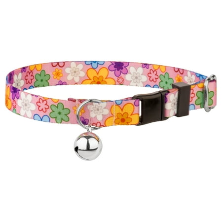 Country Brook Petz - May Flowers Cat Collar- Floral Collection with 8 Charming Designs