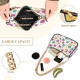 thumbnail image 2 of FORMRS Womens Shoulder Bag with Chain Strap Clutch Purse Cute Tote Handbag, Beige Retro Pattern, 2 of 7