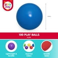 thumbnail image 4 of (2 pack) Play Day 100 Child Play Balls - Multicolor, 4 of 11