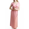 thumbnail image 1 of Vestido Largo Tipo Bata Cruazado Cintilla Formal Abierto THE DIFFERENT SOCIETY Side B collection Vestido largo, Tipo Bata con abertura y Tirante, Para Toda Ocasión., 1 of 4