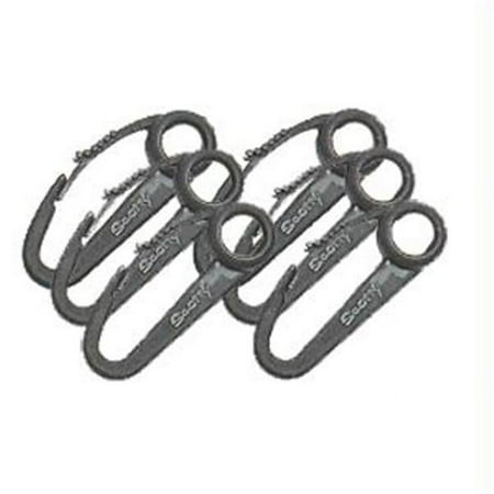 UPC: 0062017005904 | Scotty Nylon Snap Hook  Black  Per 6