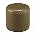 thumbnail image 3 of K&B Furniture 3217-GR Pouf Rond Vert en Similicuir, 3 of 3