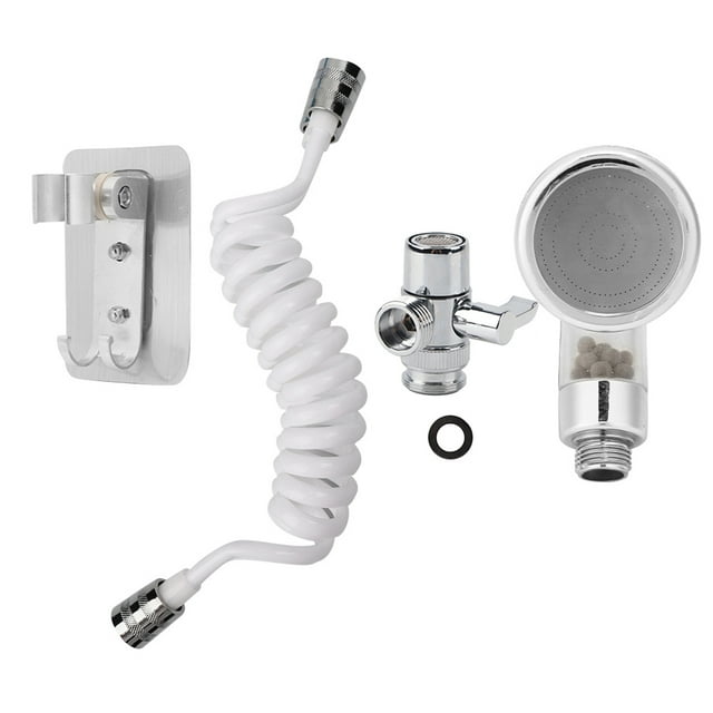 Kit de accesorios para cabezal de ducha con rociador y dos modos G1/2 pulg. para uso doméstico en peluquerías.