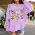thumbnail image 2 of Ruyang Back to School Clothes for Teen Girls 6th Grade Hoodies Boys First Day of School Pullover Hoodie Cute Sweatshirt, 2 of 7