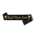 thumbnail image 1 of Happy Mother's Day World's Best Mom Sash [Bag] [Black+C], 1 of 1