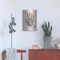 thumbnail image 4 of Luxe Metal Art 'Oracle Reading II' by Annie Warren, Metal Wall Art, 16"x24", 4 of 9