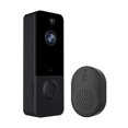thumbnail image 1 of Timbre inalámbrico con cámara, timbre de vídeo exterior impermeable WiFi, visión nocturna, Audio bidireccional,, 1 of 4