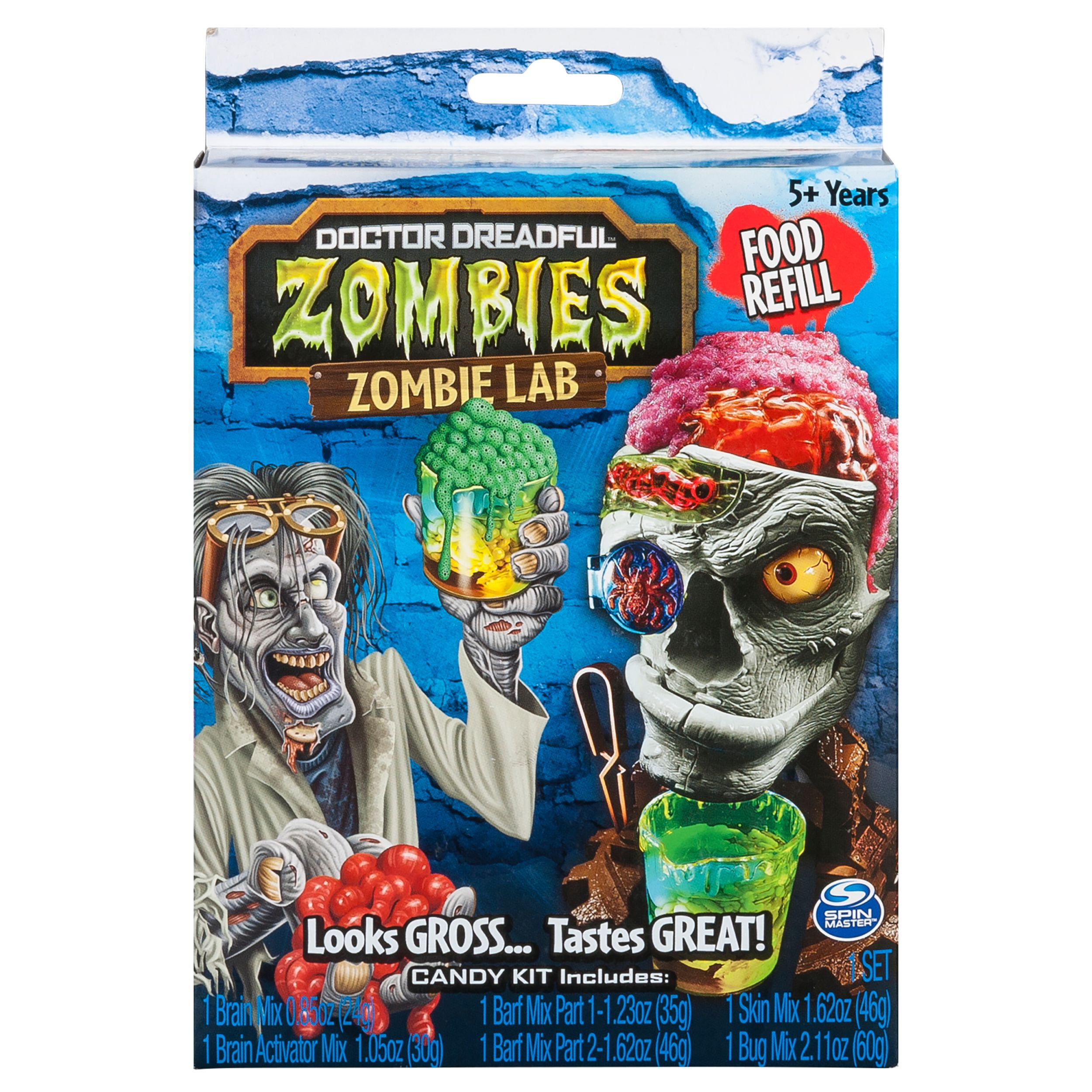 Doctor Dreadful Zombie Lab Food Refill Set 2 Candy Kit Boxes Lot Expire 2020 for sale online 
