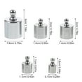 thumbnail image 2 of 1 Set Balance Scale Calibration Weight Precision Weights Grams Metal Calibration Weights with Plastic Tweezer, 2 of 9