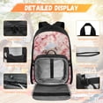 thumbnail image 3 of Yspwyqan Backpack Set for Primary, Cherry Blossom Koala Girls Backpack and Lunch Box Set 4Pcs, Lightweight Large Capacity Adjustable Straps School Bags for Ages 8-15, 3 of 7