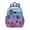 Grey-9, variant on Cute Yellow Lemon Fruit Student Backpack Summer-Inspired Pattern with Floral Elements Adjustable Straps and Large Capacity