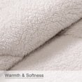 thumbnail image 3 of Manta zzlamb Sherpa Puffy, 132 x 191 cm, cálida para exteriores, 3 of 8