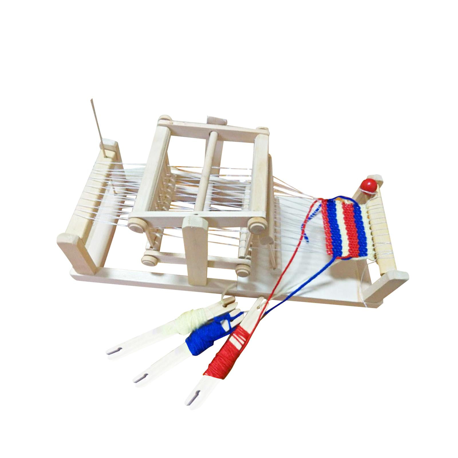 Abbraccia Kids Weaving Loom DIY Multifunctional Hand Knitting Machine for Beginners for Hand Eye Coordination Hands on Skills Concentration