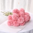 thumbnail image 3 of Ramo de flores artificiales de hortensia de 3 o 5 piezas para decoración del hogar, dormitorio, boda, jarrones artesanales, accesorios para arreglos florales, 3 of 5