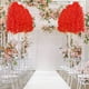 thumbnail image 5 of Flores artificiales, flores lilas, flores de techo, enredaderas, cuerdas, flores decorativas para bodas, adecuadas para bodas, hogar, oficina, decoración de arcos., 5 of 6