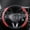 Red, variant on Universal Red Car Steering Wheel Cover Carbon Fiber Breathable Anti-slip Wear-Resistant
