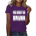 thumbnail image 1 of T-Shirt Décontracté à Manches Courtes et Col Rabattu pour Femmes, 1 of 7