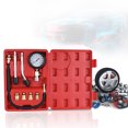 thumbnail image 2 of TFixol Gasoline Engine Compression Tester Auto Petrol Gas Engine Cylinder Automobile Pressure Gauge Tester Automotive Test Kit 0-300psi with Case, 2 of 7