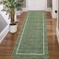 thumbnail image 2 of Scalloped Edge Area Rug – Non-Slip, Machine Washable Low Pile Indoor Carpet, Modern Farmhouse Floor Mat for Living Room, Bedroom, Nursery, Dining Room, Office, 2 of 8
